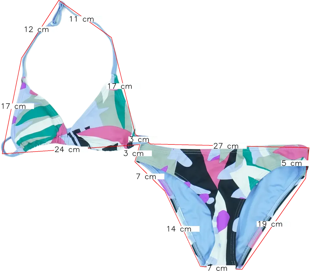 Lila O'neill Bikini EU 152 / UK 12 év / US 12 év/L
