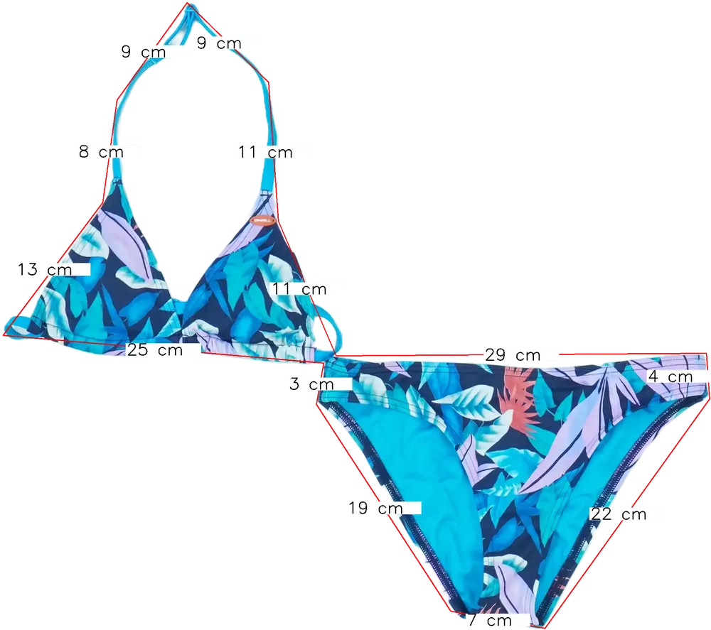 Kék O'neill Bikini EU 152 / UK 12 év / US 12 év/L