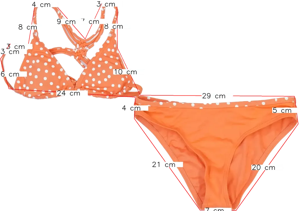 Sárga (narancs) O'neill Bikini EU 152 / UK 12 év / US 12 év/L