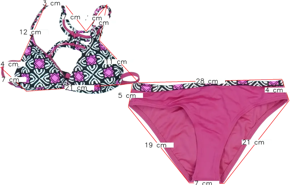 Többszínű O'neill Bikini EU 152 / UK 12 év / US 12 év/L