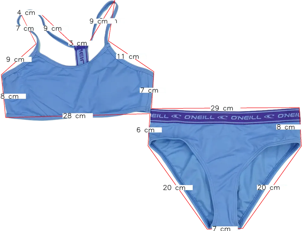 Lila O'neill Bikini EU 152 / UK 12 év / US 12 év/L