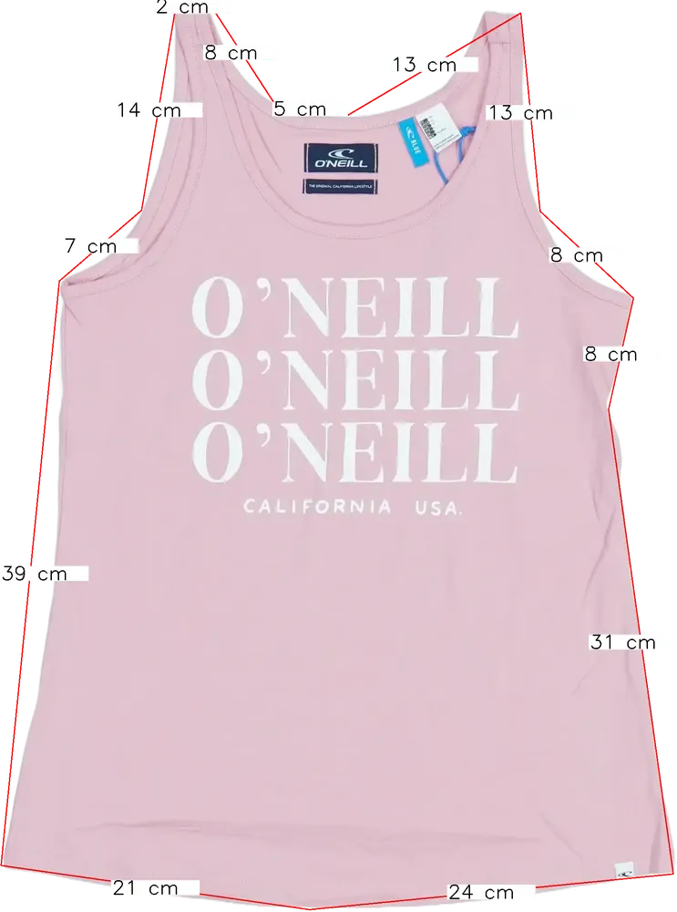 Pink O'neill Tank top EU 152 / UK 12 years / US 12 years/L