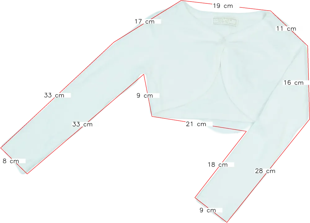 Barna Lola Liza Bolero EU 128 / UK 8 év / US 8 év/M