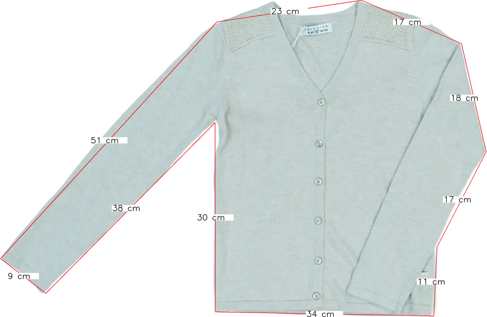 Barna Lola Liza Kardigán EU 140 / UK 10 év / US 10 év/L