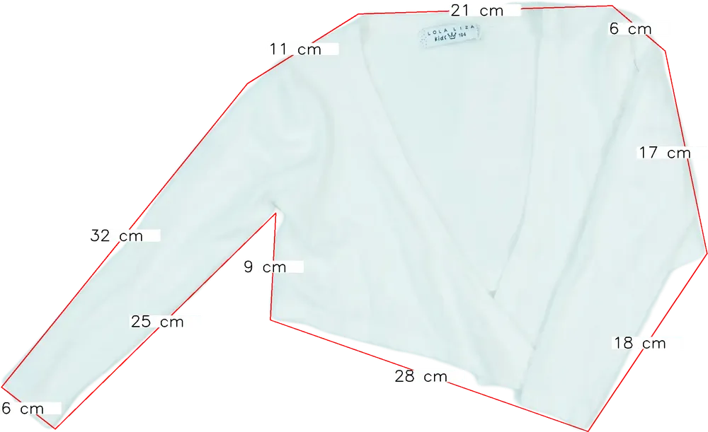 Fehér Lola Liza Bolero EU 104 / UK 4 év / US 4T/XS