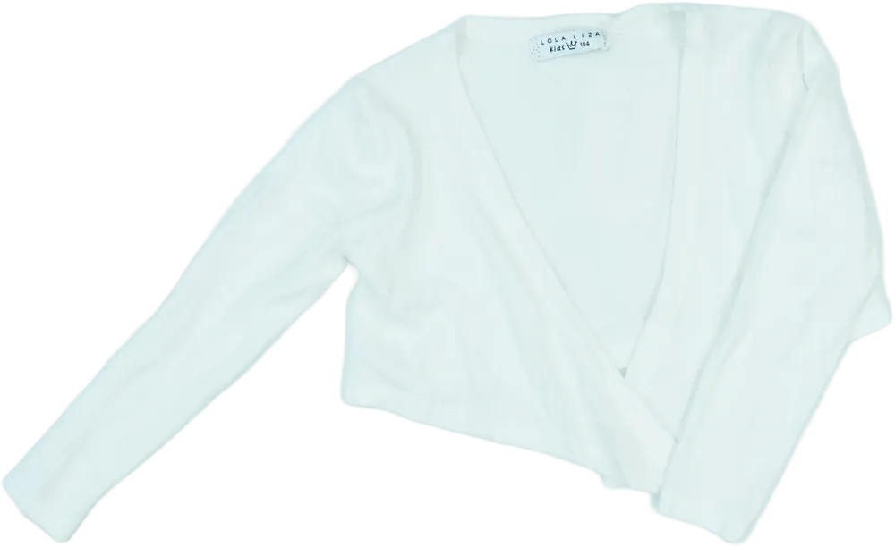 Fehér Lola Liza Bolero EU 104 / UK 4 év / US 4T/XS