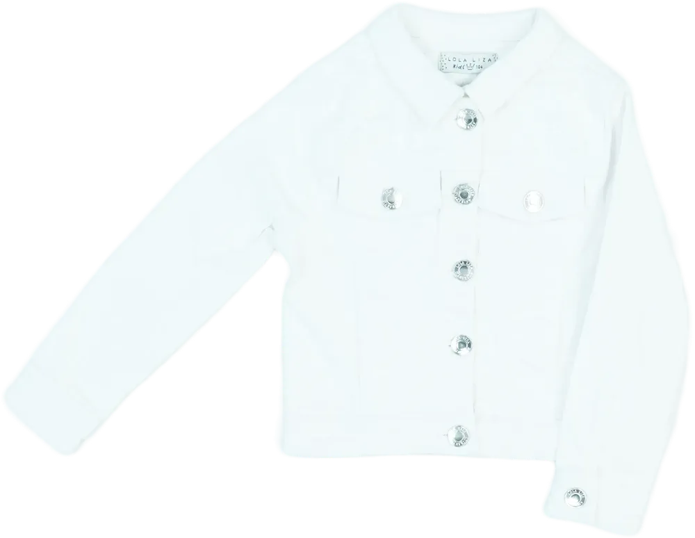 Fehér Lola Liza Farmerdzseki EU 104 / UK 4 év / US 4T/XS