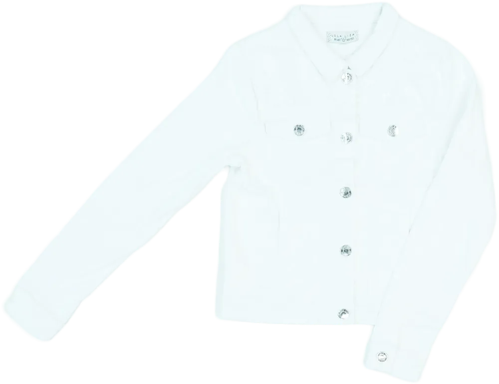 Fehér Lola Liza Farmerdzseki EU 152 / UK 12 év / US 12 év/L