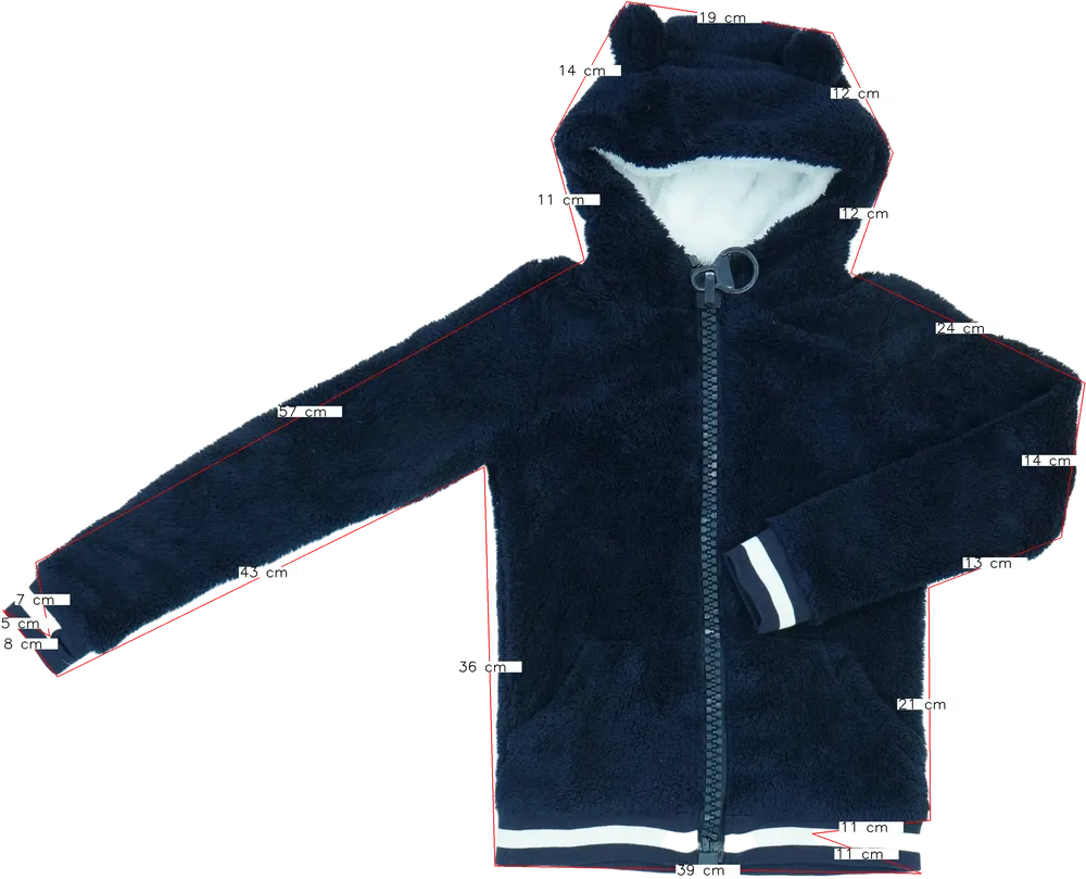 Kék Egyéb Kapucnis pulóver EU 152 / UK 12 év / US 12 év/L