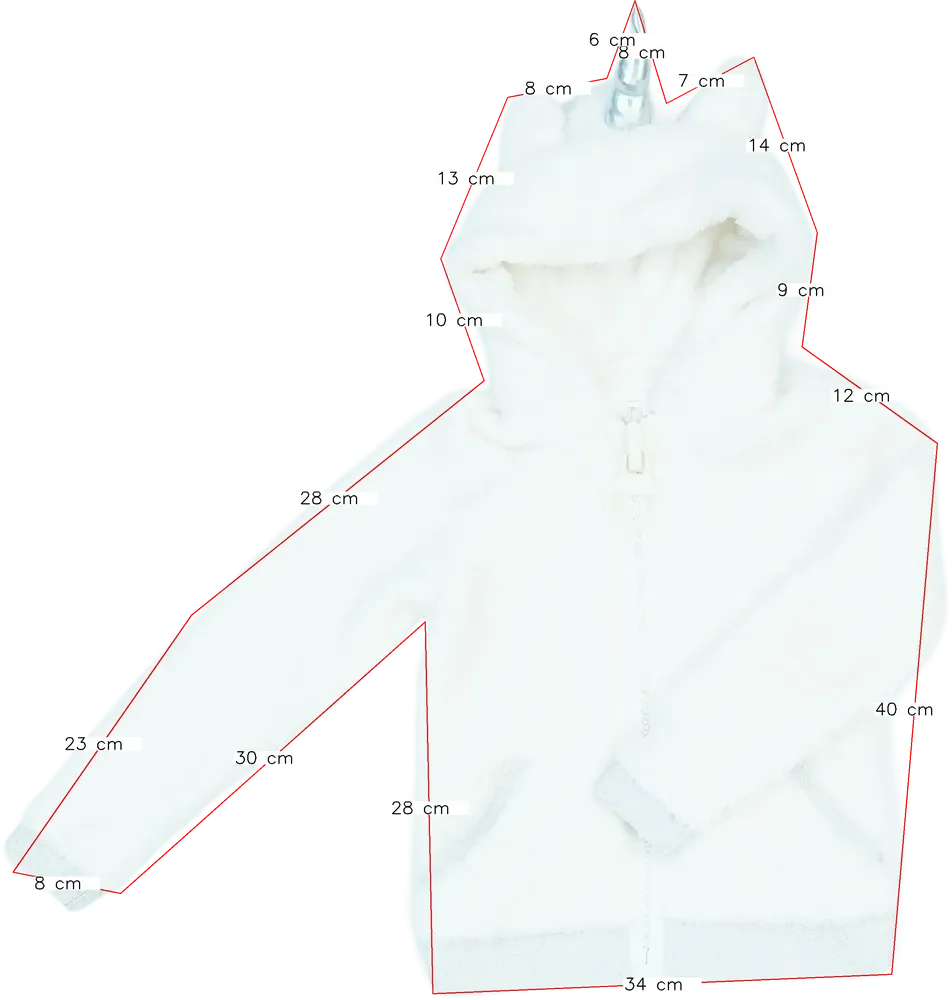 Kék Lola Liza Kapucnis pulóver EU 128 / UK 8 év / US 8 év/M