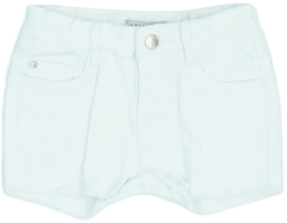 Fehér Lola Liza Rövidnadrág EU 116 / UK 6 év / US 6 év/S