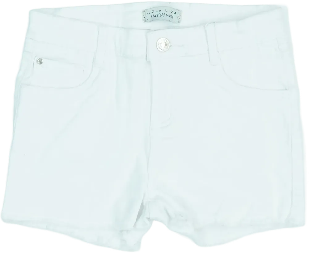 Fehér Lola Liza Rövidnadrág EU 152 / UK 12 év / US 12 év/L