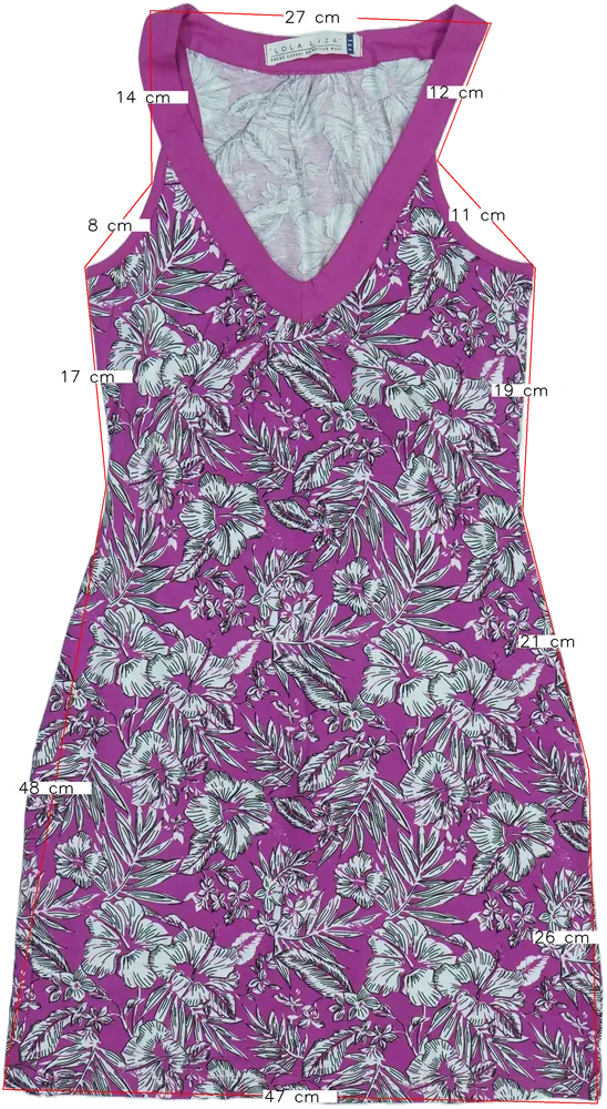 Rózsaszín Lola Liza Ruha XXS