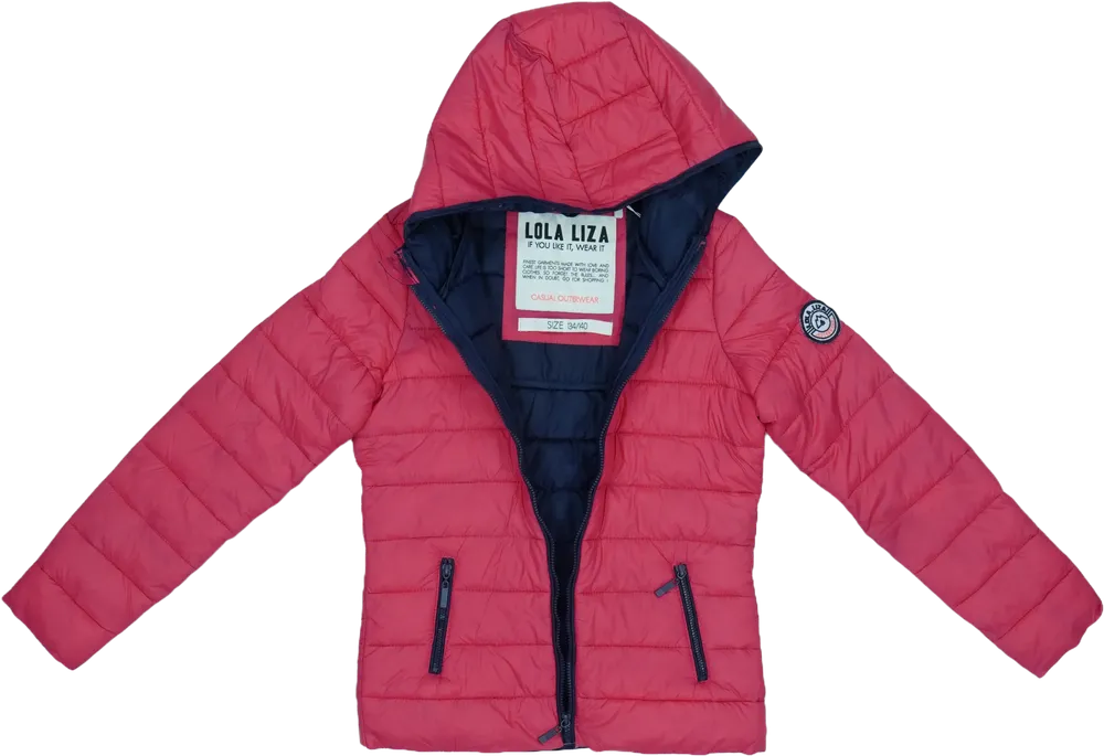 Rózsaszín Lola Liza Átmeneti kabát EU 140 / UK 10 év / US 10 év/L