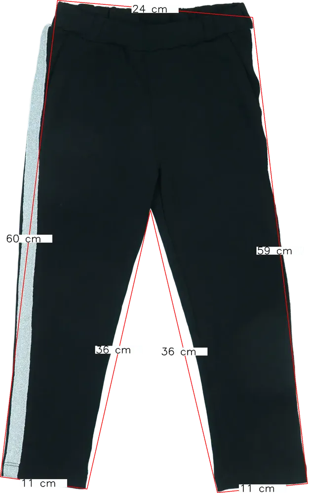 Fekete Lola Liza Hosszúnadrág EU 104 / UK 4 év / US 4T/XS