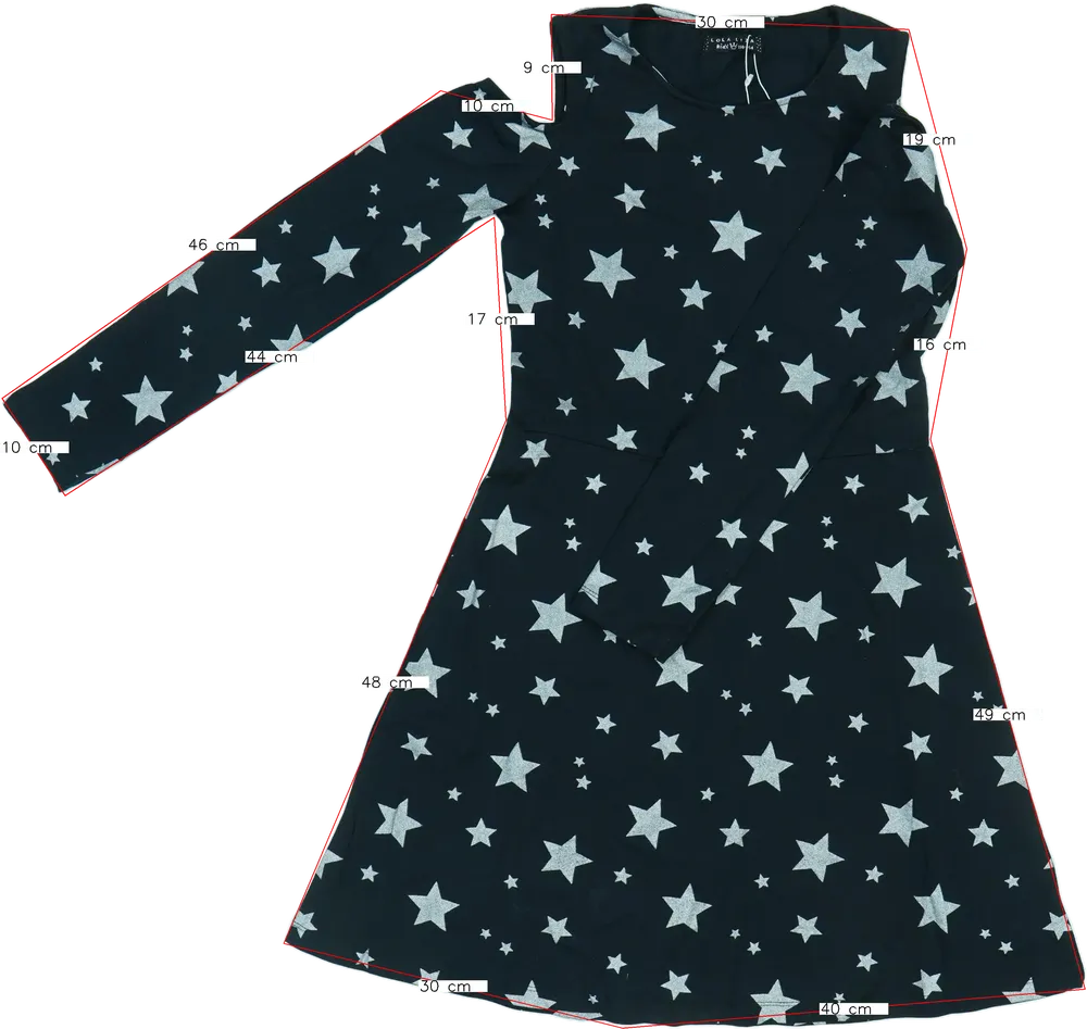 Fekete Lola Liza Ruha EU 164 / UK 14 év / US 14 év/XL