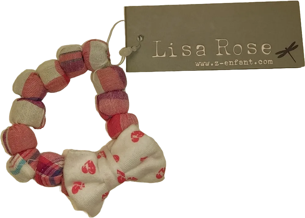 Rózsaszín Lisa Rose Hajgumi Egyméret