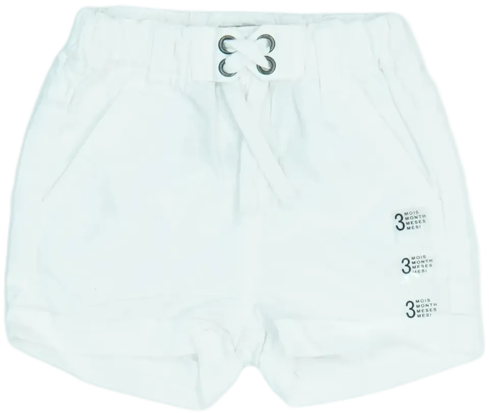 Fehér Egyéb Rövidnadrág EU 62 / UK 0-3 hónap / US 0-3 hónap