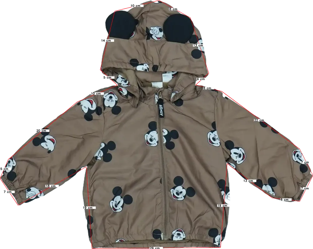 Barna Disney Széldzseki EU 92 / UK 2 év / US 2T