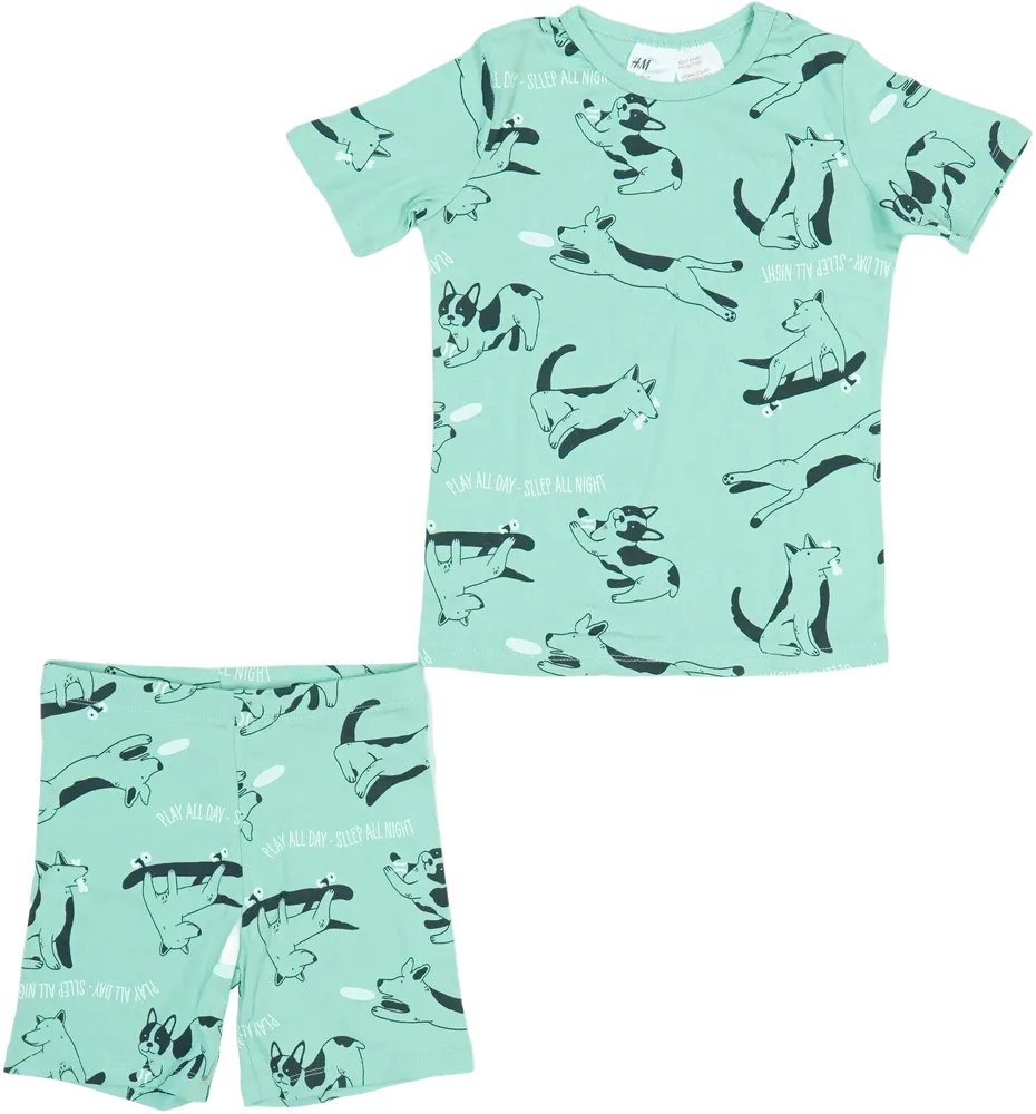 Zöld H&amp;M Pizsama EU 128 / UK 8 év / US 8 év/M