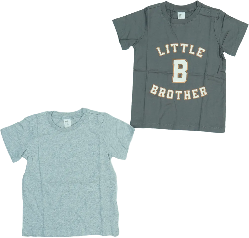 Szürke H&amp;M Csomag - Pólók EU 92 / UK 2 év / US 2T