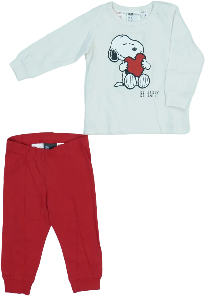 Többszínű Peanuts Pizsama EU 74 / UK 6-9 hónap / US 6-9 hónap