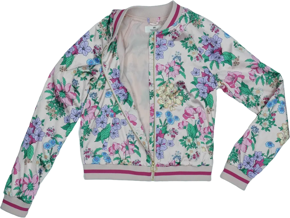 Rózsaszín H&amp;M Dzseki EU 164 / UK 14 év / US 14 év/XL