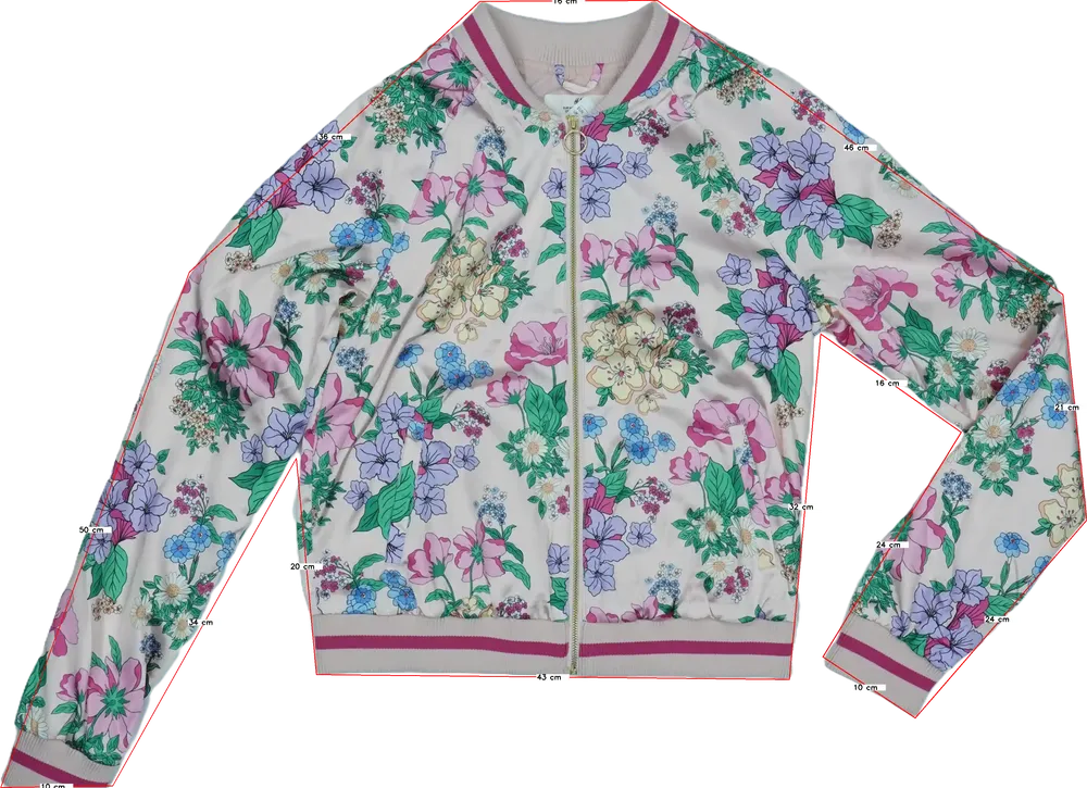 Rózsaszín H&amp;M Dzseki EU 164 / UK 14 év / US 14 év/XL