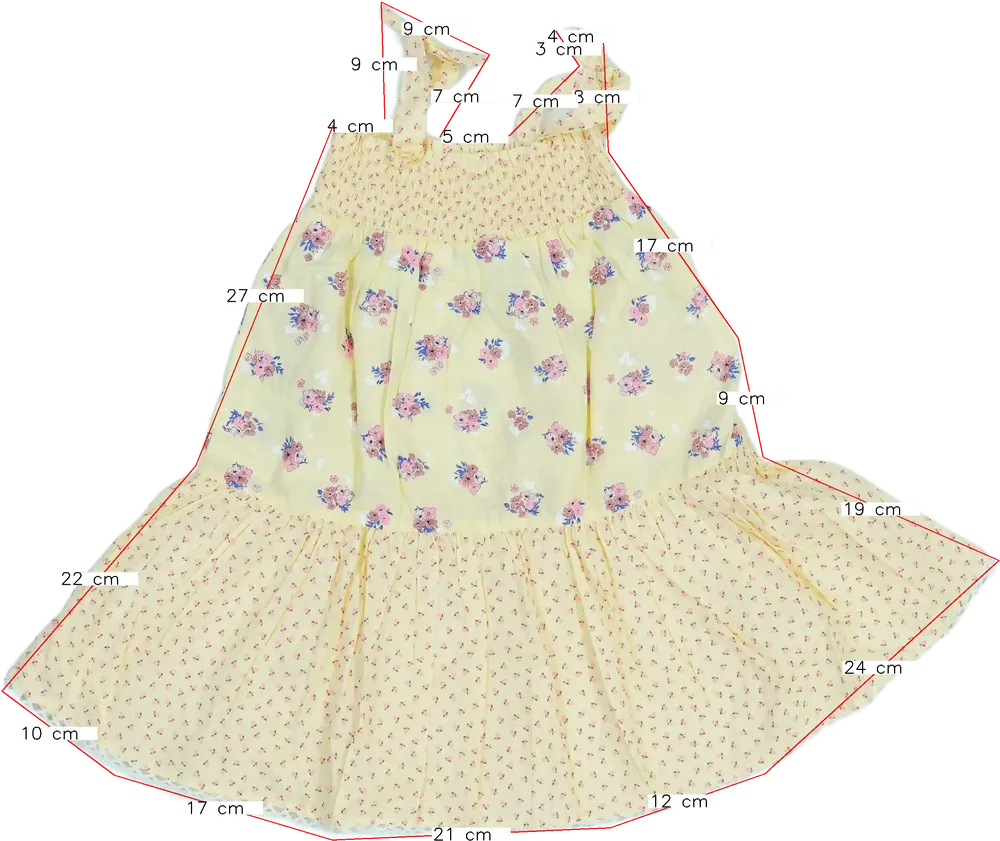 Sárga H&amp;M Ruha EU 104 / UK 4 év / US 4T/XS