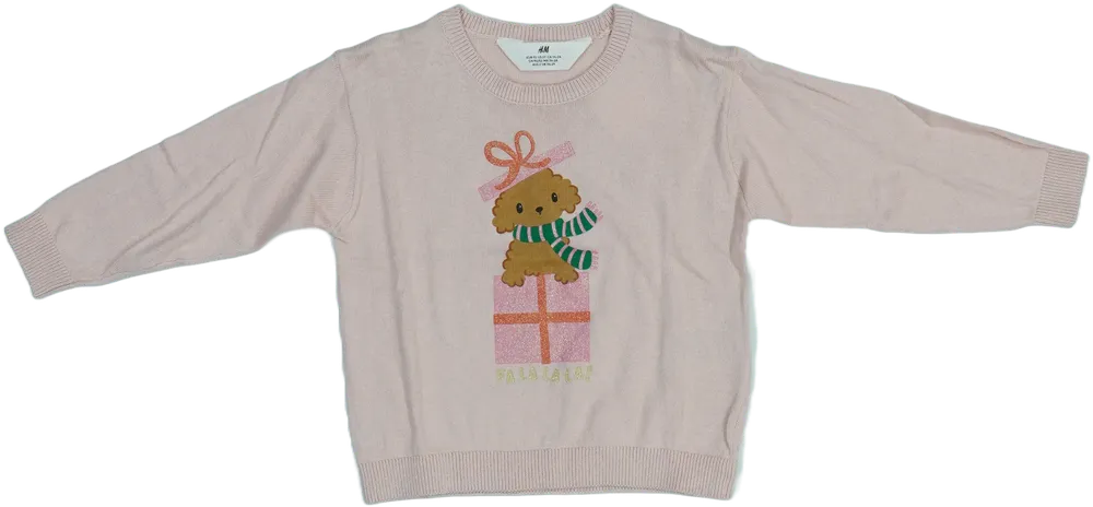 Rózsaszín H&amp;M Kötött pulcsi EU 104 / UK 4 év / US 4T/XS