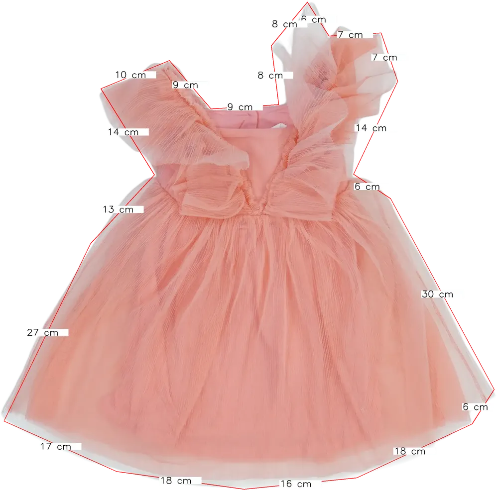 Rózsaszín H&amp;M Ruha EU 104 / UK 4 év / US 4T/XS