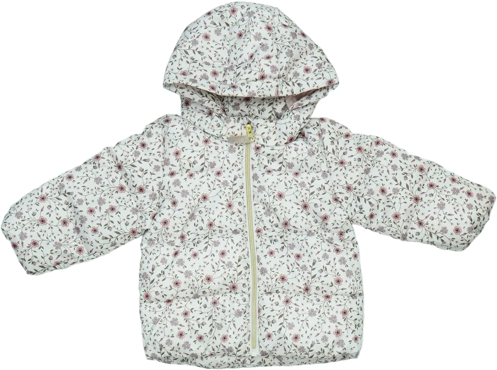 Fehér H&amp;M Átmeneti kabát EU 80 / UK 9-12 hónap / US 12 hónap