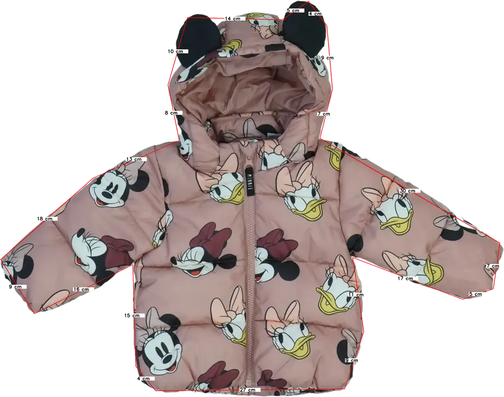 Rózsaszín Disney Átmeneti kabát EU 80 / UK 9-12 hónap / US 12 hónap