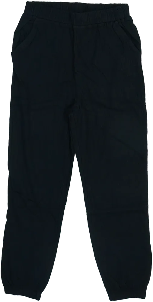 Fekete H&amp;M Hosszúnadrág EU 140 / UK 10 év / US 10 év/L