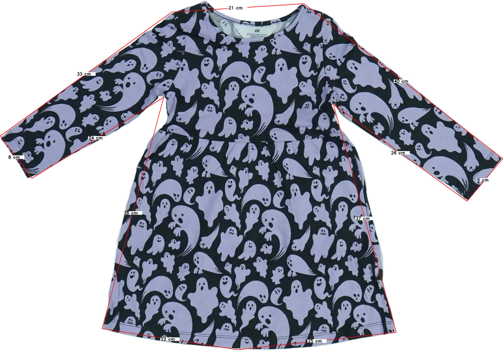 Lila H&amp;M Ruha EU 104 / UK 4 év / US 4T/XS