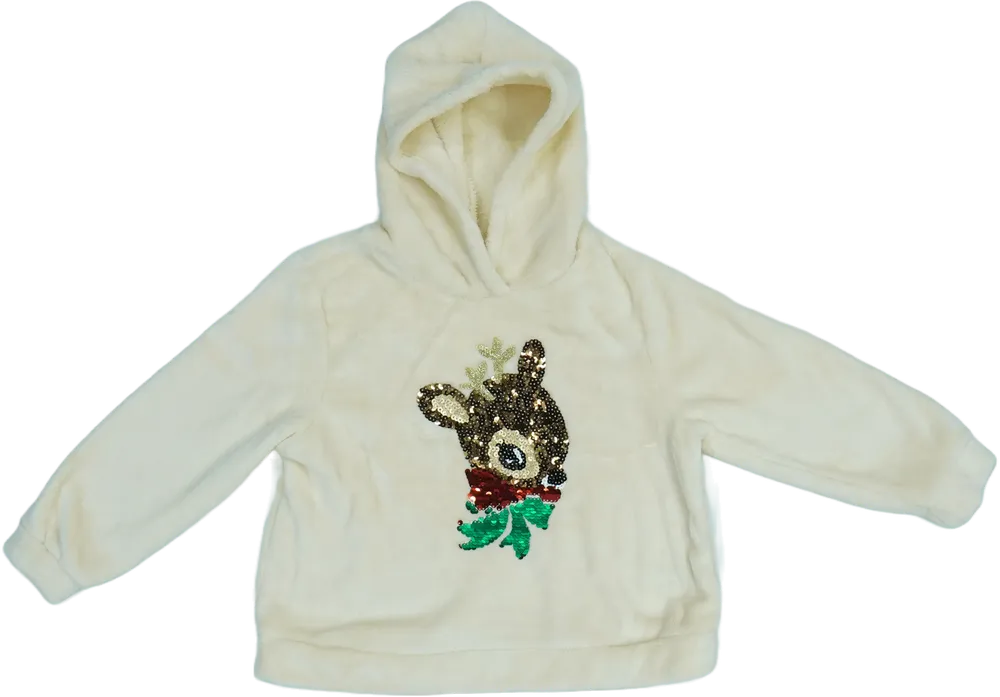 Barna H&amp;M Kapucnis pulóver EU 116 / UK 6 év / US 6 év/S