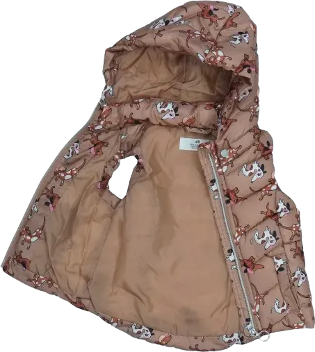 Barna H&amp;M Mellény EU 92 / UK 2 év / US 2T