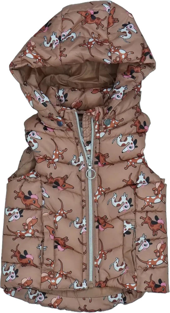 Barna H&amp;M Mellény EU 92 / UK 2 év / US 2T