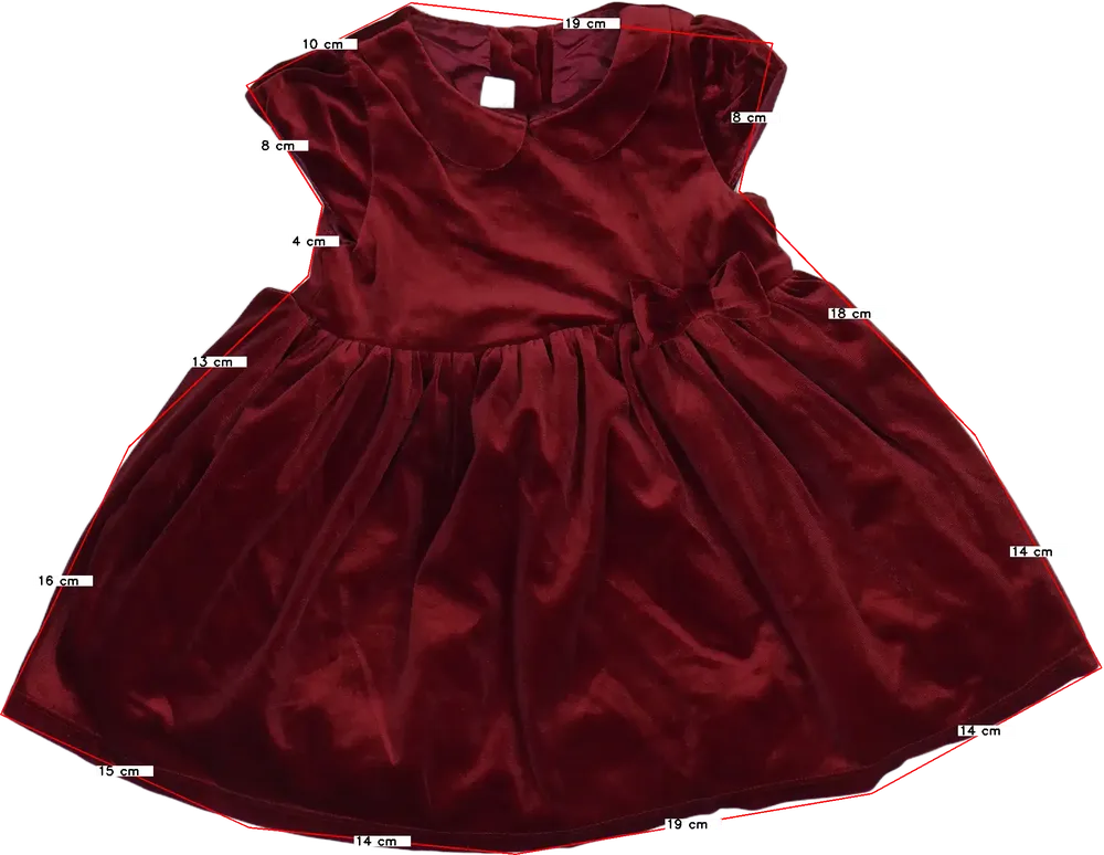 Bordó H&amp;M Ruha EU 86 / UK 12-18 hónap / US 18 hónap