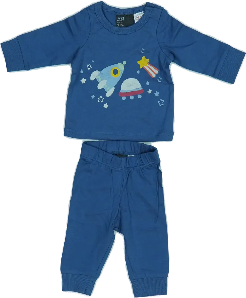 Kék H&amp;M Pizsama EU 50 / UK Újszülött / US Újszülött