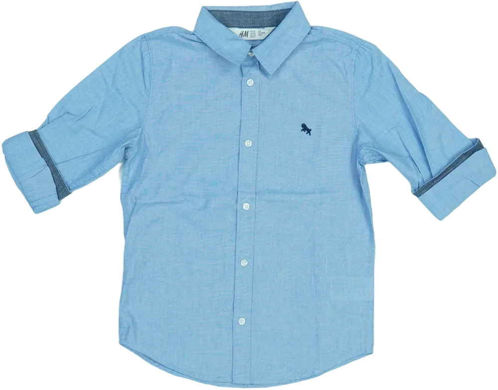 Kék H&amp;M Ing EU 158 / UK 13 év / US 14 év/XL