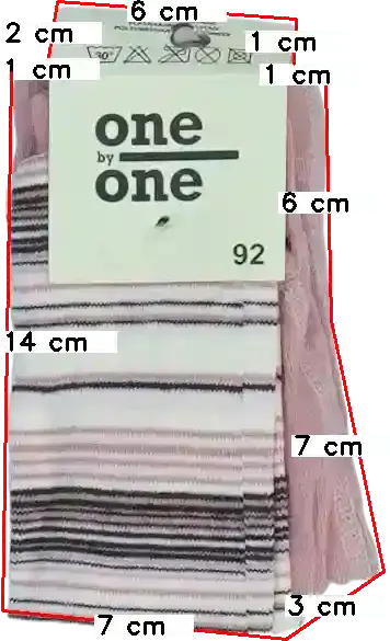 Többszínű Vögele Harisnya EU 92 / UK 2 év / US 2T