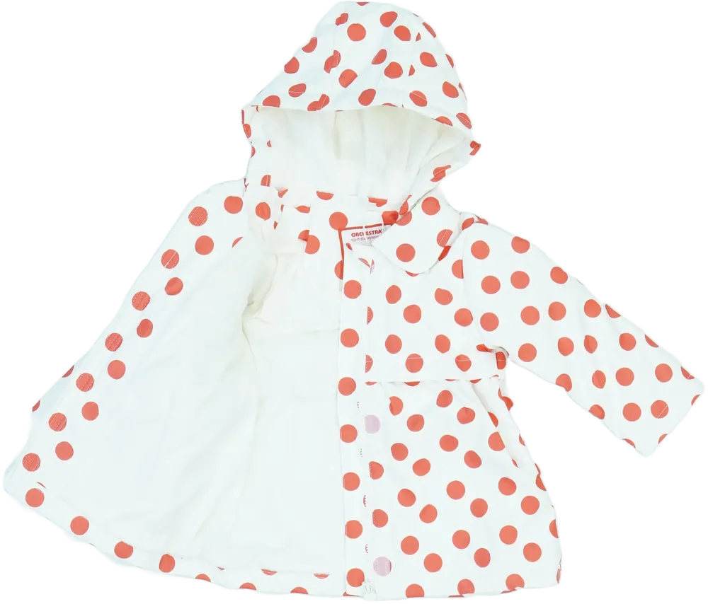 Fehér Orchestra Esőkabát EU 80 / UK 9-12 hónap / US 12 hónap