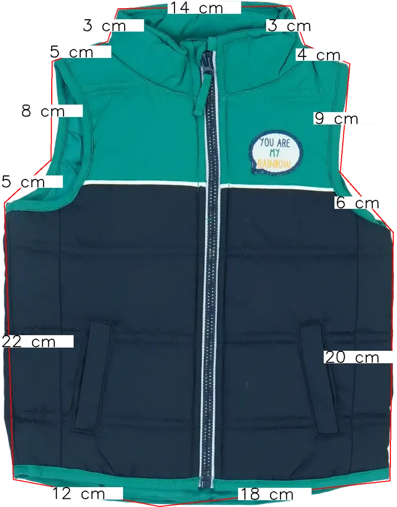 Kék Orchestra Mellény EU 80 / UK 9-12 hónap / US 12 hónap