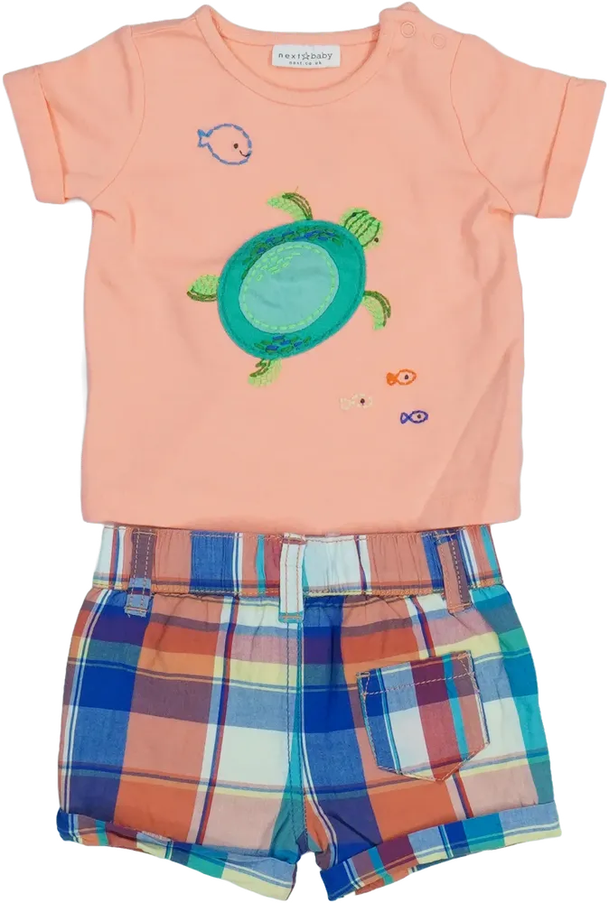 Multicoloured Next 2-piece set - Top &amp; Bottom EU 56 / UK Newborn / US Newborn