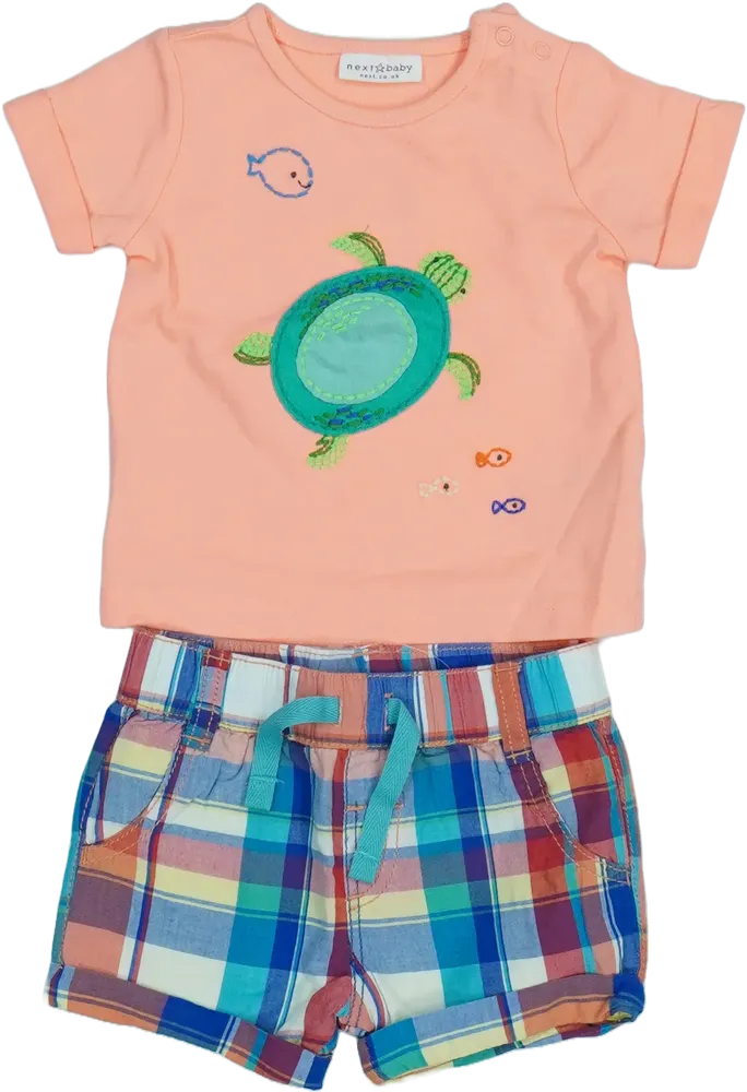 Multicoloured Next 2-piece set - Top &amp; Bottom EU 56 / UK Newborn / US Newborn