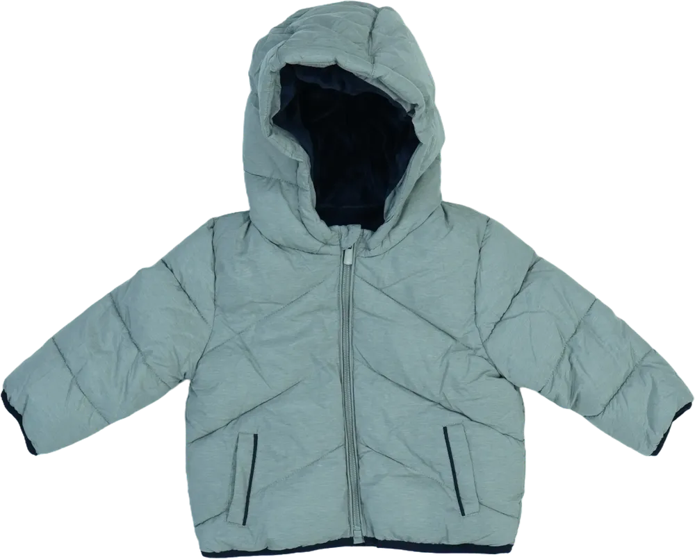 Szürke Kiabi Télikabát EU 86 / UK 12-18 hónap / US 18 hónap