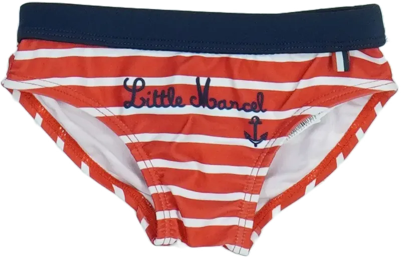 Piros Kiabi Fürdőnadrág EU 74 / UK 6-9 hónap / US 6-9 hónap