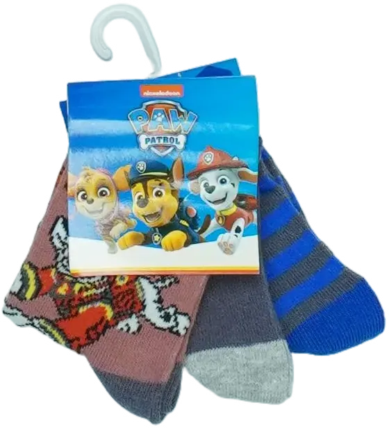 Többszínű Paw Patrol Csomag - Zoknik EU 26