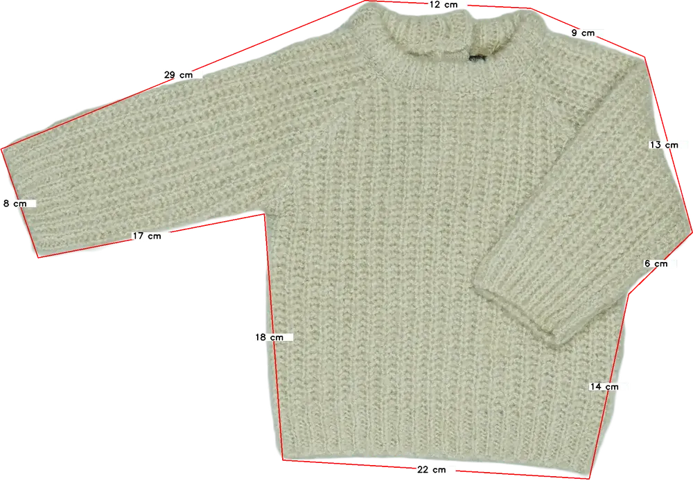 Barna Kiabi Kötött pulcsi EU 74 / UK 6-9 hónap / US 6-9 hónap